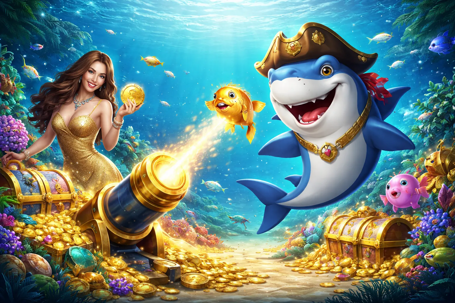 Hình ảnh chính trò chơi bắn cá DA88