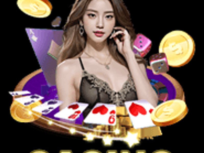 Hình ảnh sòng bạc trực tuyến da88 với bàn chơi baccarat và dealer